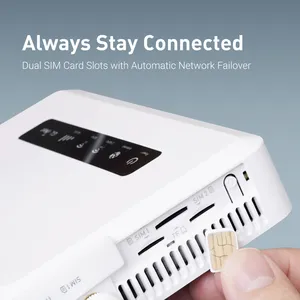GL iNet Highly Available Sim Router Esim 5G Portable Internet Loadbalabcer Load Balancing Dual Sim 4G 5G Lte Router