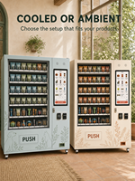 Máquina Expendedora Automática de Artículos para Mascotas, para Comida, Golosinas y Accesorios - Expendedora Inteligente Comercial de Acero Inoxidable Basada en la Nube