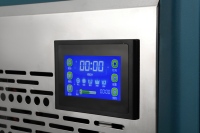 Machine à glaçons commerciale à commande tactile, production rapide de glaçons en cubes, pour les magasins de boissons, les hôtels et les entreprises