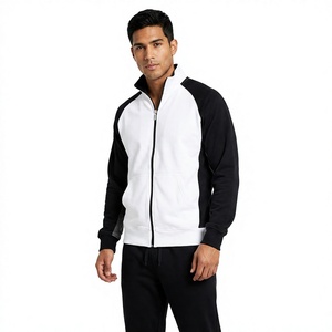 Conjunto Deportivo de Felpa de Algodón Grueso para Hombre Kitsm09 Directo de Fábrica, 100% Algodón, Transpirable y Resistente al Viento, Talla Grande para Invierno - Product Image 2
