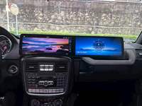Radio GPS Multimedia Player Stereo Android Auto UPSZTEC Dual Screen W463 G500 G63 G65 G350 untuk Mercedes Benz G Class