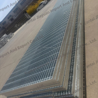 Grilles de drainage en acier inoxydable galvanisé à chaud pour passerelles, grilles de sol, extérieur, industrielles, durables