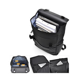 Sac à dos pour ordinateur portable de style personnalisé, imperméable, en cuir, pour le sport et l'université, avec fermeture éclair et doublure en polyester, capacité de 36 à 55 L - Product Image 4