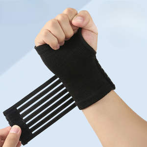 Attelle de poignet élastique personnalisée, soutien pour l'arthrite, <span class=keywords><strong>entorse</strong></span>, protection du canal carpien, attelle de main, accessoires de sécurité sportive, bracelet de poignet - Product Image 2