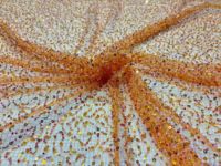 Tissu en dentelle de luxe avec perles et paillettes, tissu en dentelle perlée pour robe de soirée