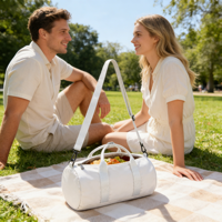 Sac de voyage robuste à livraison rapide, sac de yoga personnalisé avec logo, sac de sport pliable pour femme, prix d'usine premium, sac de rangement robuste