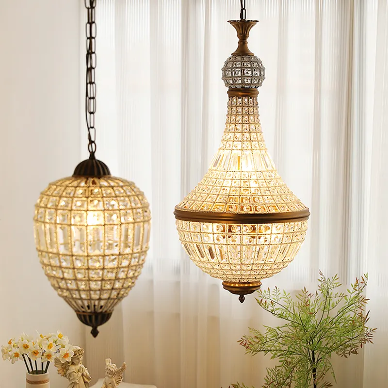 Wholesale European Modern Gold LED Crystal Chandelier Parts