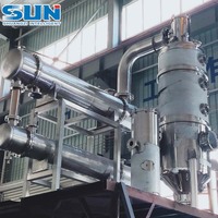 Evaporador Industrial de Circulación Forzada, Concentrador de Acero Inoxidable con Control PLC para Líquidos de Alta Viscosidad, Ahorro de Energía