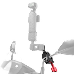 Pince de montage de caméra de <span class=keywords><strong>guidon</strong></span> de vélo de moto professionnelle pince à dégagement rapide à rotule à 360 ° pour <span class=keywords><strong>GoPro</strong></span> pour DJI pour téléphone Insta360 - Product Image 4
