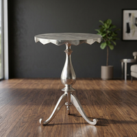 Table basse en aluminium de luxe pour salon