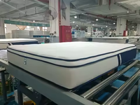 Matelas orthopédique King Size en mousse à mémoire de forme compressée, prix usine, avec fonction rafraîchissante pour la maison et l'hôtel, idéal pour les chambres.