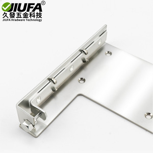 Support de levage lourd JIUFA CA-9312 en acier laminé à froid, connecteur mural pour support d'étagère de placard - Product Image 2
