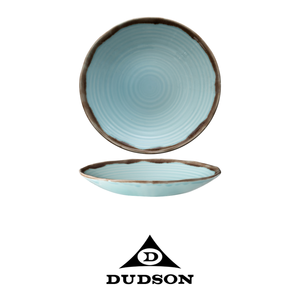 Plato Hondo Dudden Harvest Turquoise, Decorado a Mano, Cerámica, 27.9 cm, Suministros para Hoteles y Catering, Vajilla al por Mayor - Product Image 4