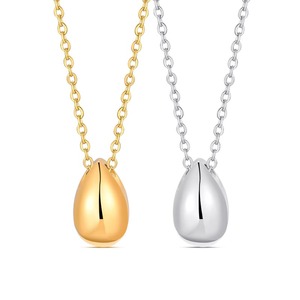 Collier goutte d'eau étanche pour cendres, pendentif urne en acier inoxydable, bijou commémoratif, porte-cendres, souvenir - Product Image 1