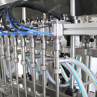 Machine de remplissage automatique de liquides haute précision à 8 têtes LIENM pour bouteilles en PET/verre, savon, shampoing, boissons et applications chimiques