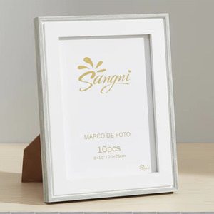 Hiện đại bán buôn trong kho số lượng lớn MDF giá rẻ tùy chỉnh <span class=keywords><strong>8x10</strong></span> bán buôn Trắng Đôi hai mặt bảng cổ hình ảnh khung nhà sản xuất - Product Image 1