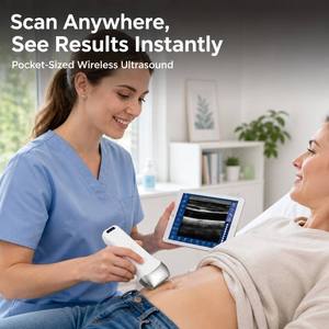 Échographe portable sans fil pour iOS <span class=keywords><strong>et</strong></span> Android, sonde d'échographie <span class=keywords><strong>Doppler</strong></span> couleur de poche pour l'échographie abdominale <span class=keywords><strong>et</strong></span> obstétricale - Product Image 3