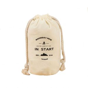 Sacs en coton biologique recyclables à cordon de serrage, petits, 4*6 pouces, pour aliments, graines, sachets en coton - Product Image 4