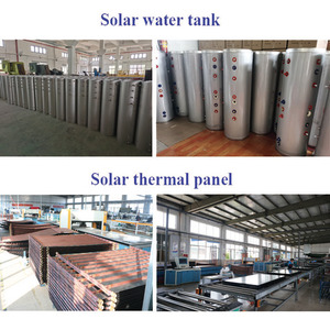 BTE Solar 150L 200L 250L 300L 500L Geyser <span class=keywords><strong>solaire</strong></span> à pompe à chaleur <span class=keywords><strong>chauffe</strong></span>-<span class=keywords><strong>eau</strong></span> <span class=keywords><strong>solaire</strong></span> fendu à panneau plat avec Tk-7 de contrôleur - Product Image 3