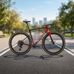 Vélo de route avec cadre en carbone, roues 700c, freins à disque doubles, 12 vitesses, vélo de course - Product Image 2
