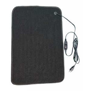 Tapis chauffant à économie d'énergie avec indicateur LED, tapis chauffant électrique antidérapant pour personnes âgées, tapis chauffant pour la maison et le bureau - Product Image 1