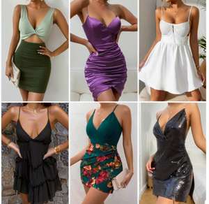 女式夏季服装批发新款库存批量打包时尚上衣长裙余货折扣中国品牌涤棉 - Product Image 2