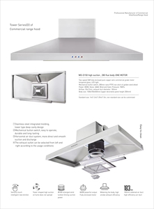 <span class=keywords><strong>Campana</strong></span> <span class=keywords><strong>Extractora</strong></span> <span class=keywords><strong>Industrial</strong></span> de Acero Inoxidable Personalizada de 1000W con Alta Succión <span class=keywords><strong>para</strong></span> Fábricas y Hoteles - Product Image 6