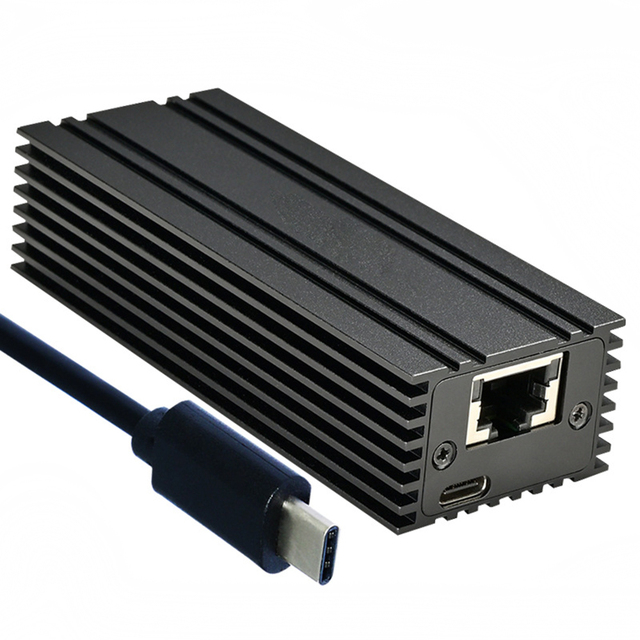 USB4 to 10Gbe Ethernet Compatible with Thunderbolt 4 and 3 1 Port RJ45 10GBASE-T Ethernet Support Mac Use AQC113 Chipset