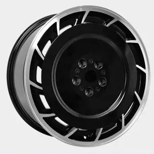 A AERO 20 INCH BLACK MACHINED REPLICA WHEELS 20x8.5 +42 for MALIBU STATESMAN WL WM for Holden HSV HDT