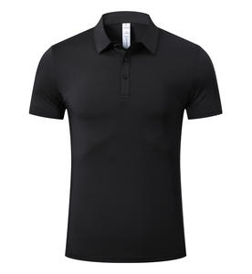 Anti-rughe da <span class=keywords><strong>uomo</strong></span> per Polo 80% poliestere 20% Spandex tessuto a maglia in tinta unita - Product Image 4