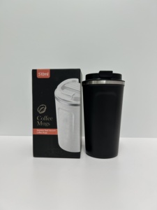 แก้วกาแฟสแตนเลสเก็บความร้อน ขนาด 17 ออนซ์ 510 มล. รุ่นที่ 2 พร้อมฝาปิดแบบพลิกและโลโก้สั่งทำพิเศษ - Product Image 6