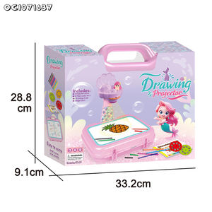 Almohadilla <span class=keywords><strong>de</strong></span> educación para la primera infancia, linterna <span class=keywords><strong>de</strong></span> juguete, proyector deslizante, almohadilla <span class=keywords><strong>de</strong></span> dibujo, pintura <span class=keywords><strong>de</strong></span> escritura a mano, dibujo interactivo, proyección para niños - Product Image 6