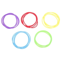 Bracelets en gelée de silicone Bracelets en caoutchouc colorés pour filles
