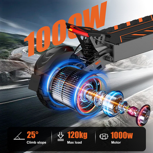 Gấp xe điện cho người lớn 1000W 48V E-Scooter 60km phạm vi 45 km/h điện xe máy - Product Image 2