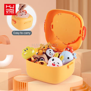 HW 0-3 ans nouveau-né bébé dents formation mâcher apaisant anneau de dentition jouets multi-thème sûr de qualité alimentaire bouilli <span class=keywords><strong>hochet</strong></span> de dentition - Product Image 5