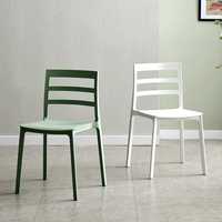 Chaise empilable en plastique PP durable à fibres longues, siège ergonomique, couleur personnalisable disponible pour le marché d'Afrique et d'Asie du Sud-Est