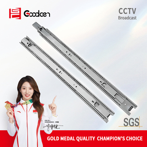 Goodcen teleskopik sürgülü kılavuz rayı çekmece donanım Metal kanal çekmece parçaları mobilya için slayt - Product Image 2