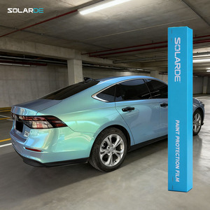 Échantillons Gratuits 7.5mil Film PPF Couleur Vert Olive Givré Anti-Rayures Super Brillant Anti-Jaunissement Métallique pour Carrosserie Complète OEM TPU PPF - Product Image 4