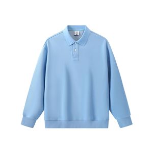Felpa Personalizzata in Tessuto Misto Poliestere-Cotone da 350 Grammi, Manica Lunga, Alta Qualità, Tinta Unita, Casual per <span class=keywords><strong>Abbigliamento</strong></span> Autunno-Inverno - Product Image 3