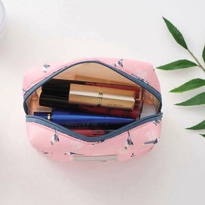 Cheaper Fashion Design Pattern Travelling Bag Portable <b>Storage</b> Polyester <b>Make</b> <b>up</b> Bag Large Capacity Zipper Wash Bag - Product Image 5