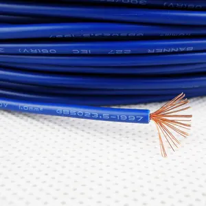 H05V-K single core 300 / 500 V PVC HAR-certified fixed installation wire