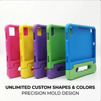 Coque arrière en caoutchouc souple en silicone EVA avec béquille réglable pour tablette Android Realme Pad Mini 2026