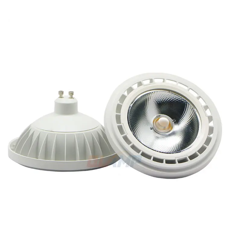 Ultra bright 9-15w ar111 led bulb G53 GU10 base spotlight 12V-265v qr111 downlight dimmable light recessed ceiling light source