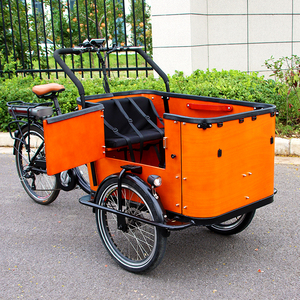 Tricycle électrique à cadre bas, Tricycles électriques avec side-car, Vélo <span class=keywords><strong>cargo</strong></span> électrique, Vélo électrique Bakfiet, Remorque pour vélo <span class=keywords><strong>cargo</strong></span> électrique - Product Image 2