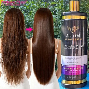 Traitement capillaire professionnel à la kératine : Crème hydratante et nourrissante <span class=keywords><strong>pour</strong></span> le lissage des cheveux - Product Image 1
