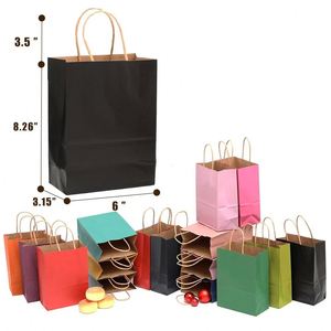ถุงกระดาษคราฟท์สำหรับใส่ของขวัญ KM Gift Shopping Takeaway - Product Image 4