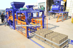 <span class=keywords><strong>QT8</strong></span>-15 Vollautomatische Ziegelherstellungsmaschine Hydraulische Vibrations-Betonblockformmaschine Blockherstellungsanlage - Product Image 3