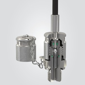 อะแดปเตอร์ Stauff วาล์วกรวยแบบเกลียว ข้อต่อทดสอบแรงดันซีล S12.65x1.5 เครื่องมือไฮดรอลิกแรงดันสูงสแตนเลส - Product Image 1