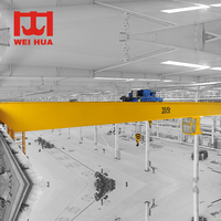 Pont roulant à double poutre standard européen 5-32 tonnes, électrique, avec chariot de levage pour usine industrielle et atelier