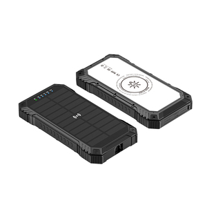 2025 batterie Rechargeable nouvelle Mini banque d'alimentation <span class=keywords><strong>mobile</strong></span> solaire double Port USB charge rapide avec plein écran LED banques d'énergie solaire - Product Image 1